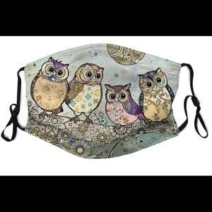 NIB Owl Family Mask